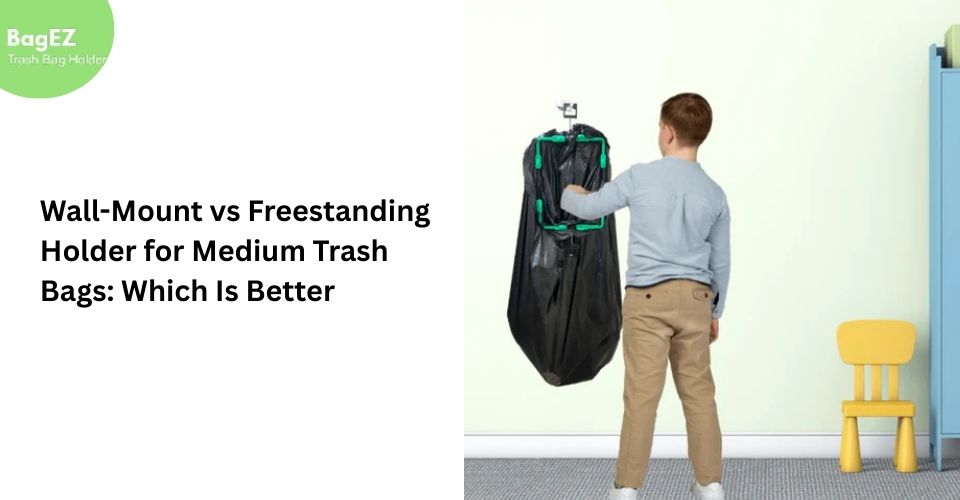 Wall-Mount vs Freestanding Holder for Medium Trash Bags: Which Is Better?
